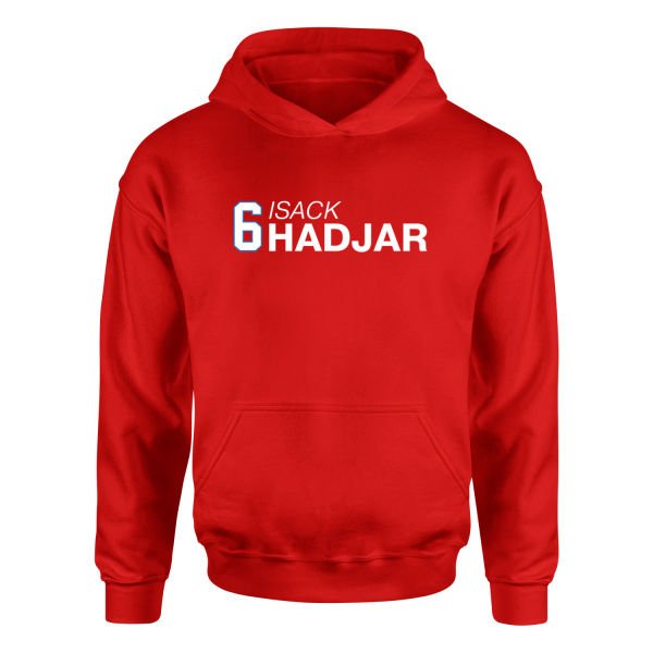 Isack Hadjar 6 Hoodie XL - Kırmızı