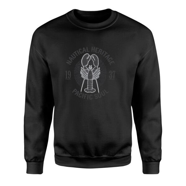 Nautical Heritage 1937 Sweatshirt L - Siyah