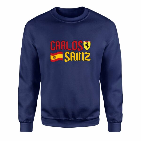 Carlos Sainz Spanish Matador Sweatshirt XL - İndigo Mavisi