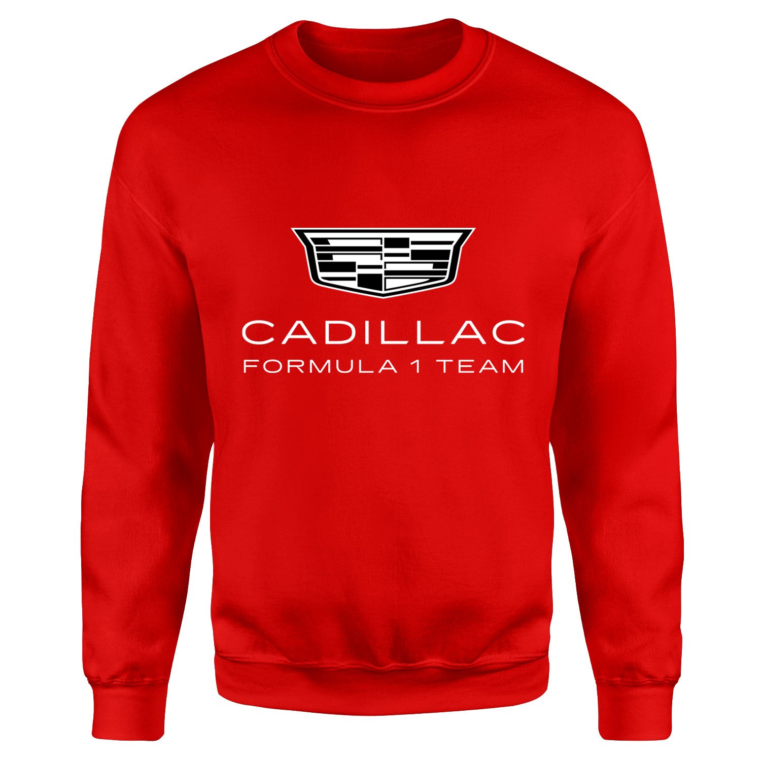 Cadillac Big Sweatshirt XL - Kırmızı
