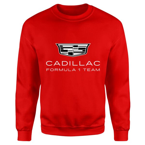 Cadillac Big Sweatshirt XL - Kırmızı