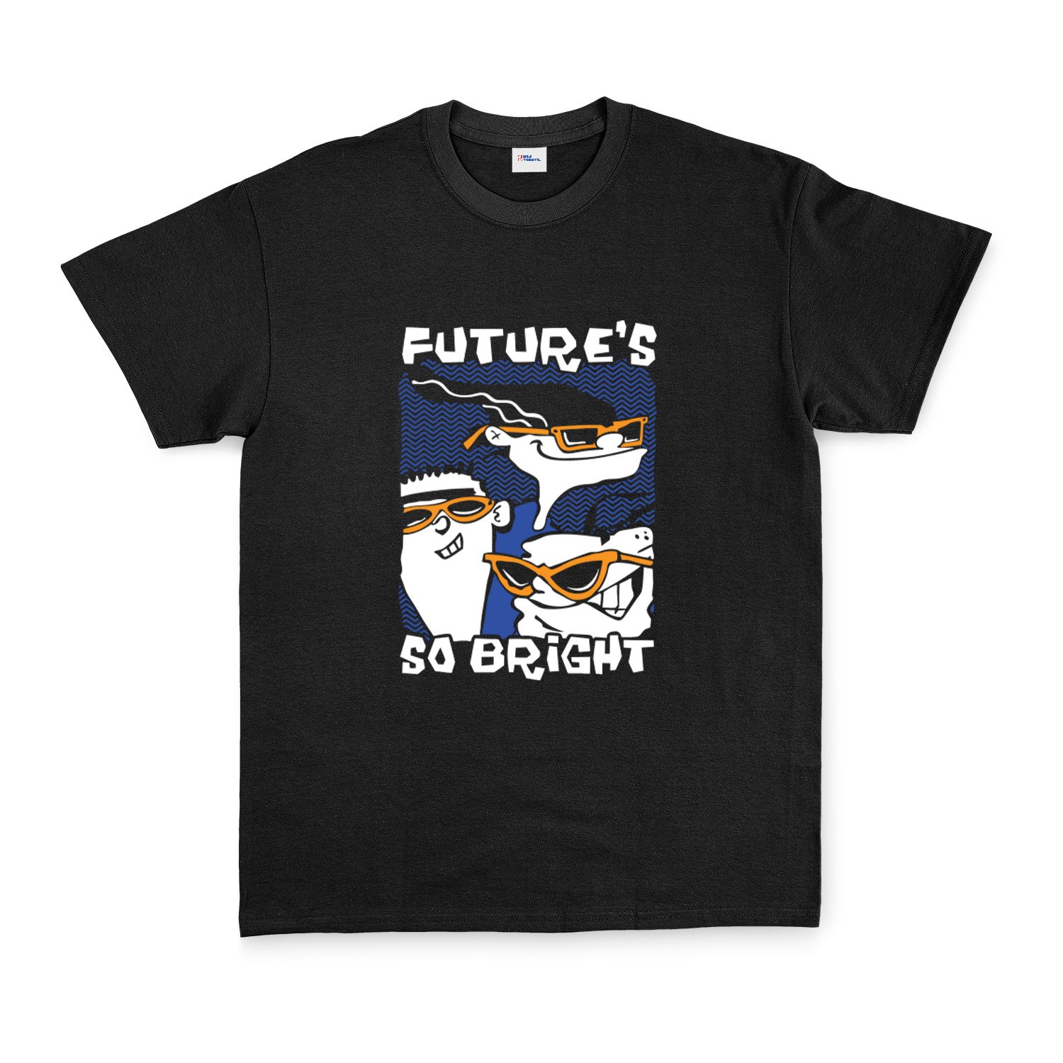 Future’s So Bright | Ed, Edd n Eddy Tişört S - Siyah
