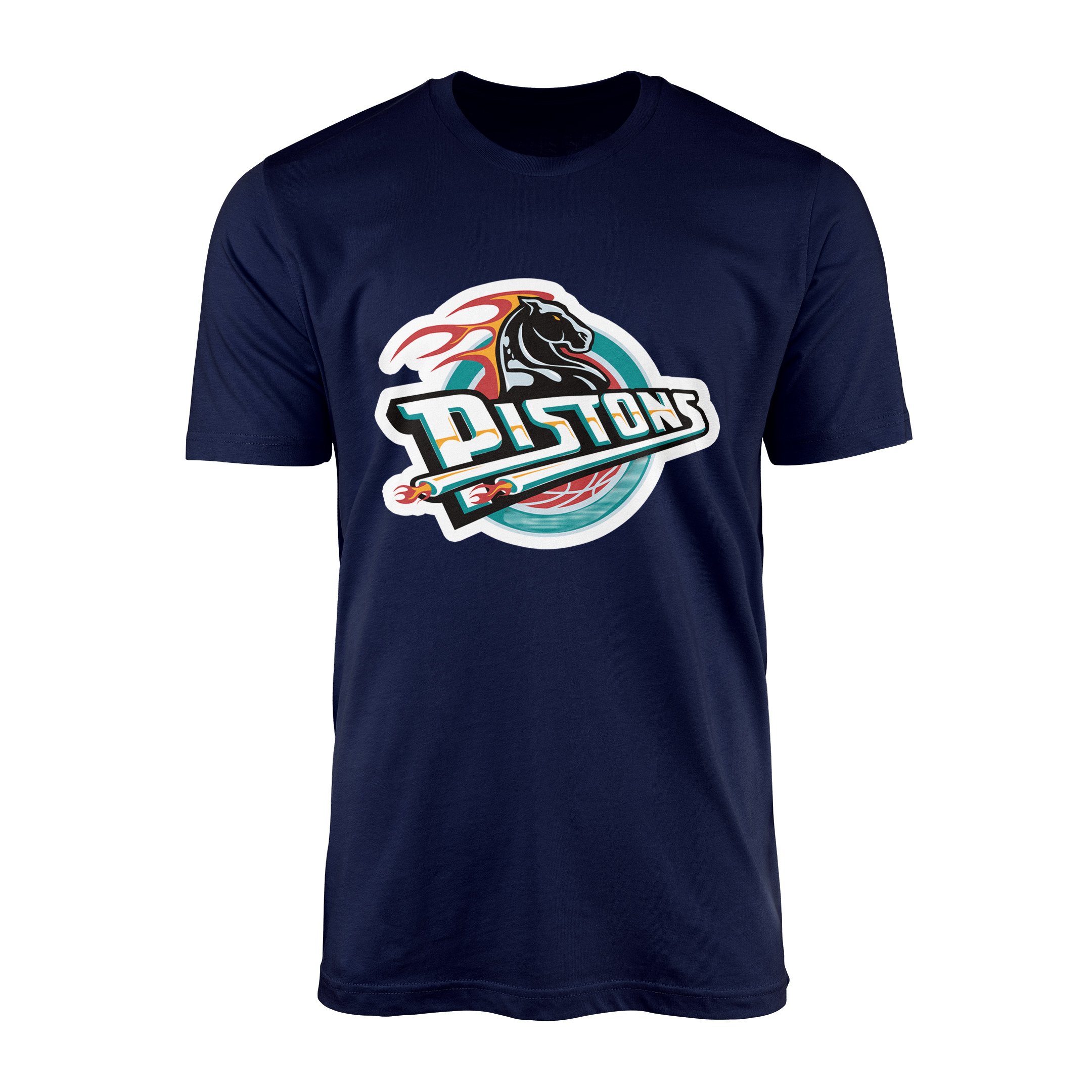 Detroit Retro Tişört M - İndigo Mavisi