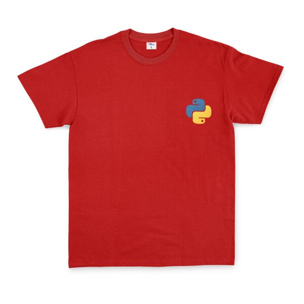 Python Icon Tişört XL - Kırmızı