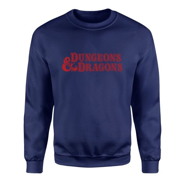 Dungeons & Dragons Sweatshirt M - Lacivert