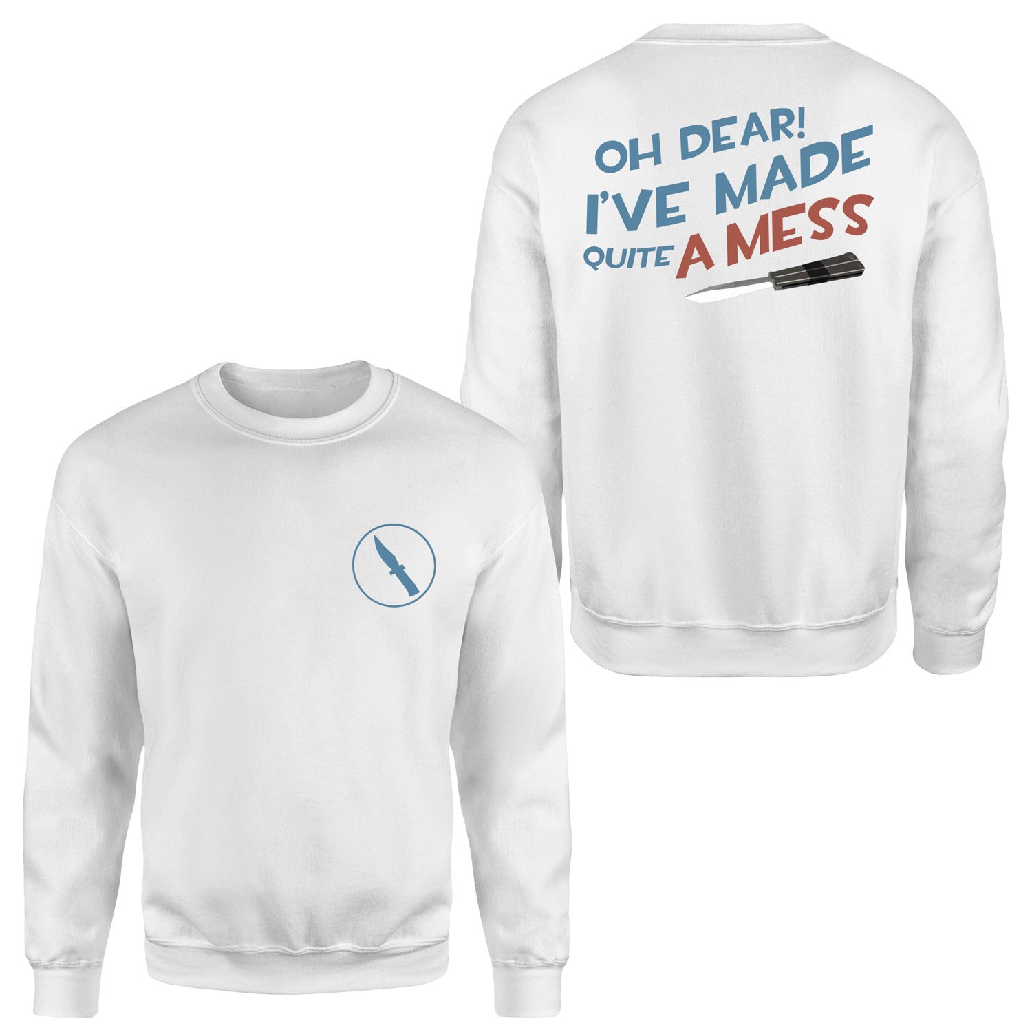 The Spy Edition | Team Fortress 2 Sweatshirt M - Beyaz