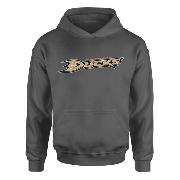 Anaheim Ducks Hoodie M - Füme