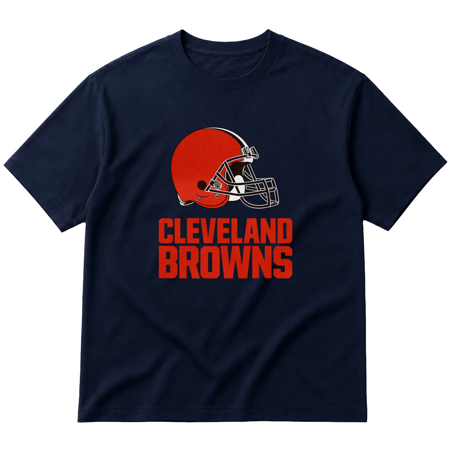 Cleveland Browns WL Oversize Tişört S - İndigo Mavisi