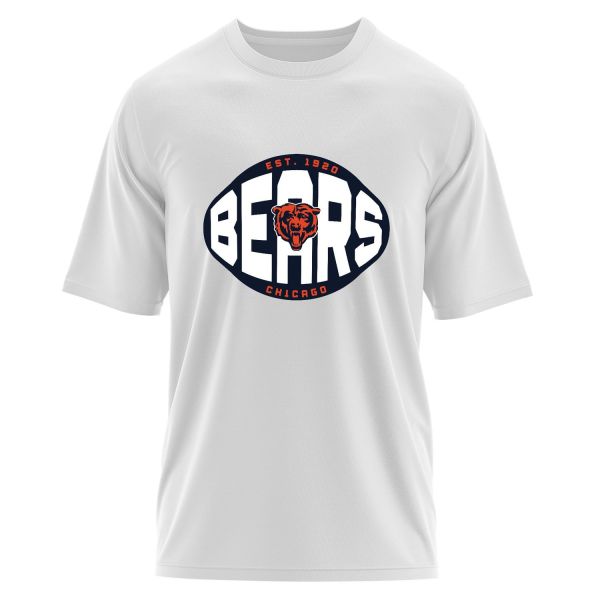 Chicago Bears Defence Oversize Tişört L - Beyaz