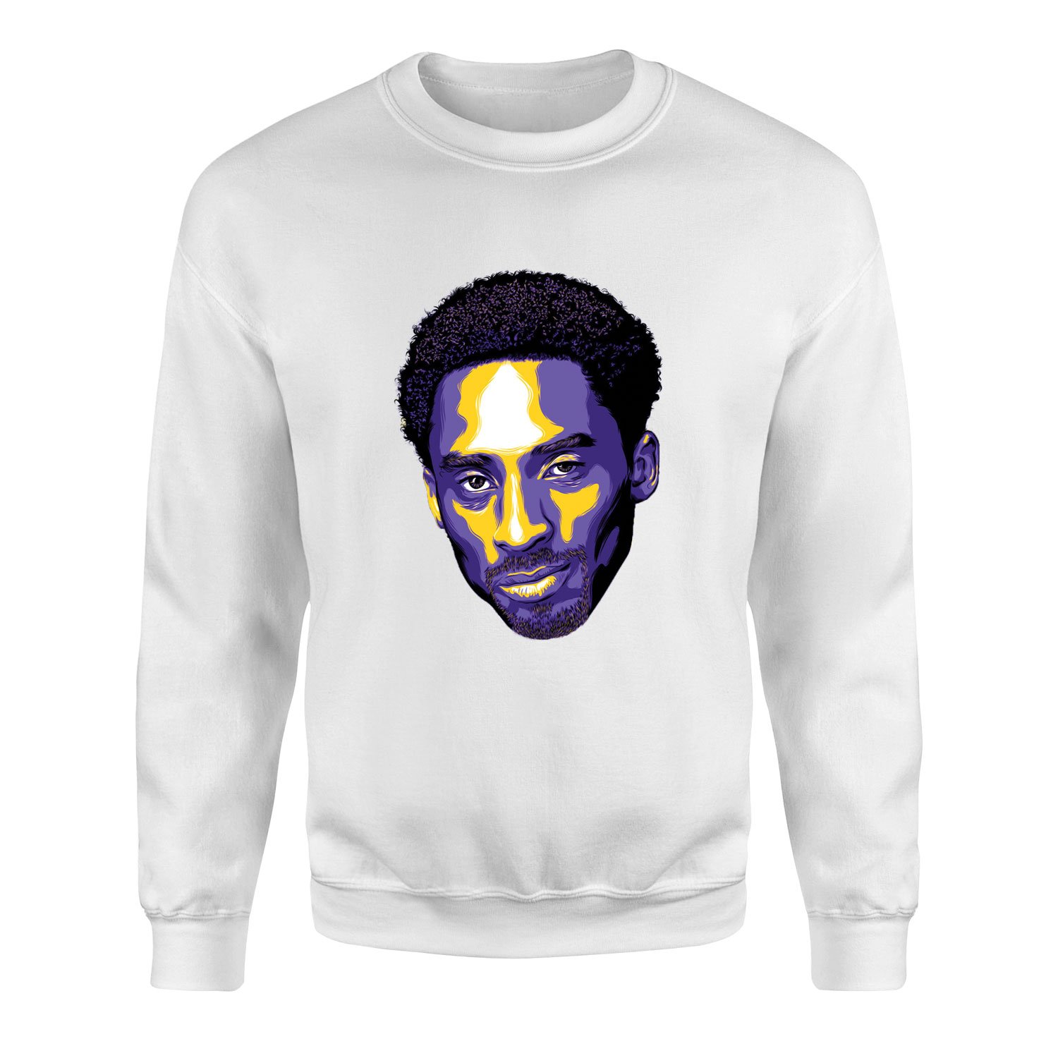 Kobe Bryant H Sweatshirt L - Beyaz
