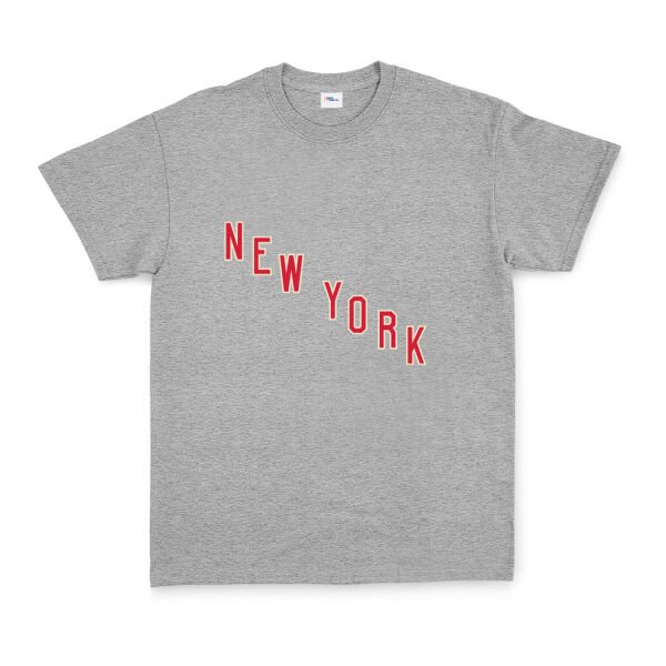 New York Rangers Shield Tişört S - Gri