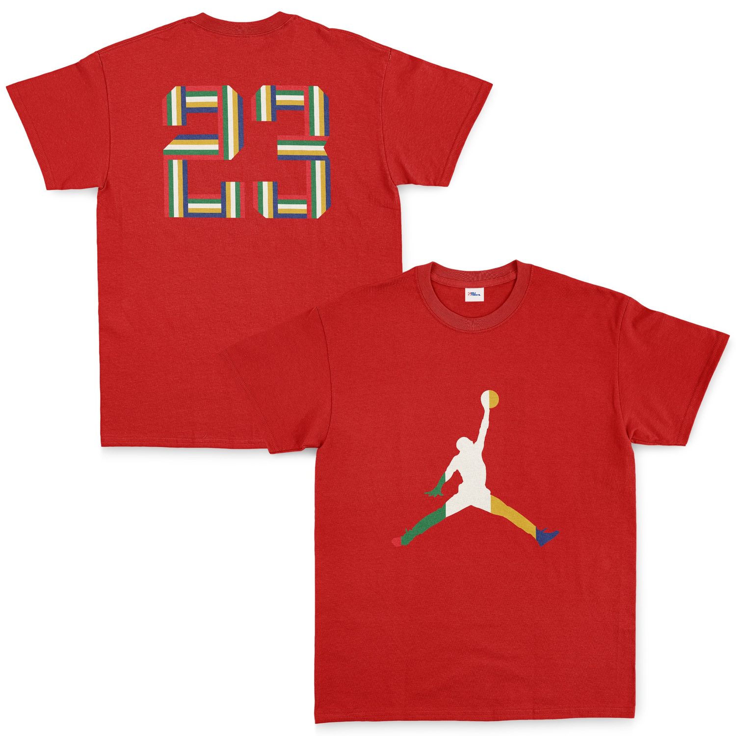 Air Jordan 23 PRISM Tişört M - Kırmızı