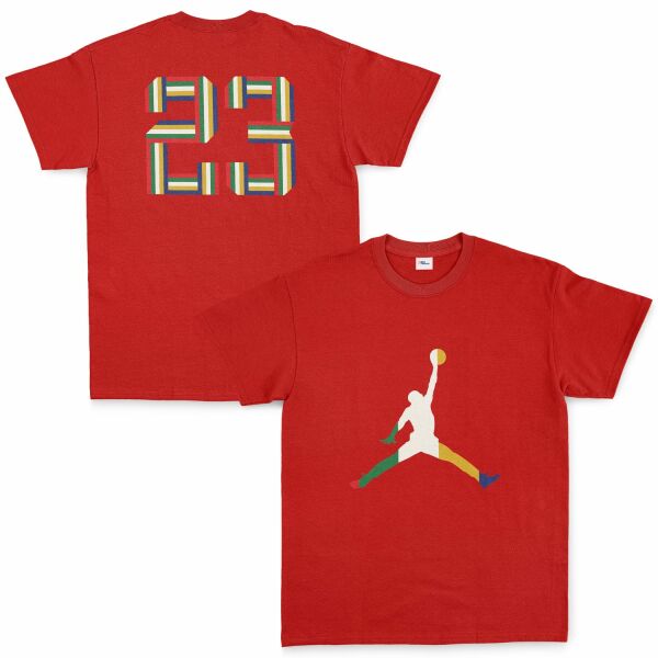 Air Jordan 23 PRISM Tişört M - Kırmızı