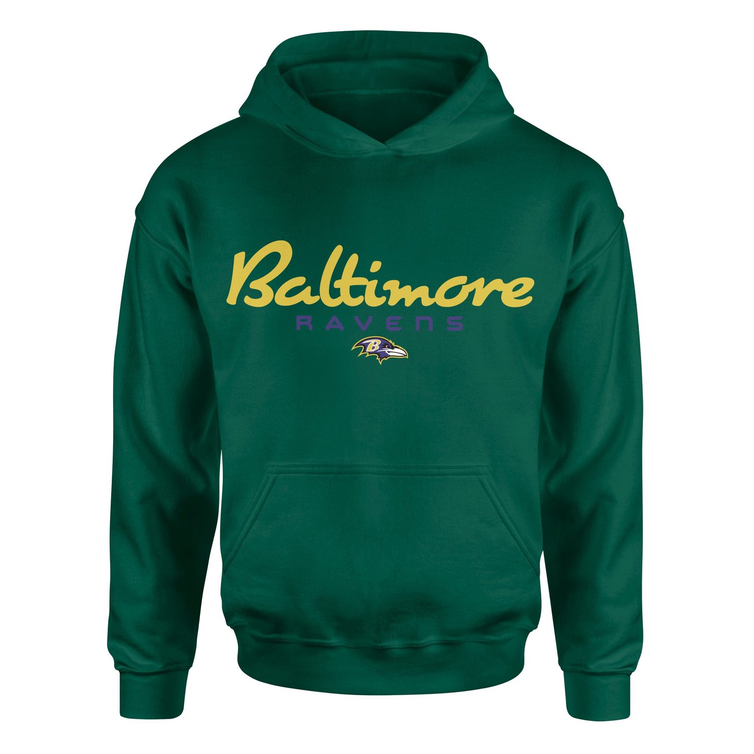 Baltimore Ravens Charm City Hoodie XL - Nefti Yeşili