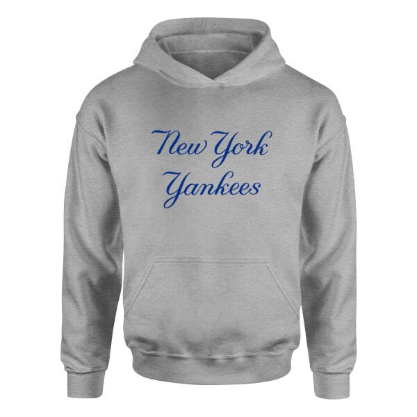 New York Yankees Classic Hoodie M - Gri