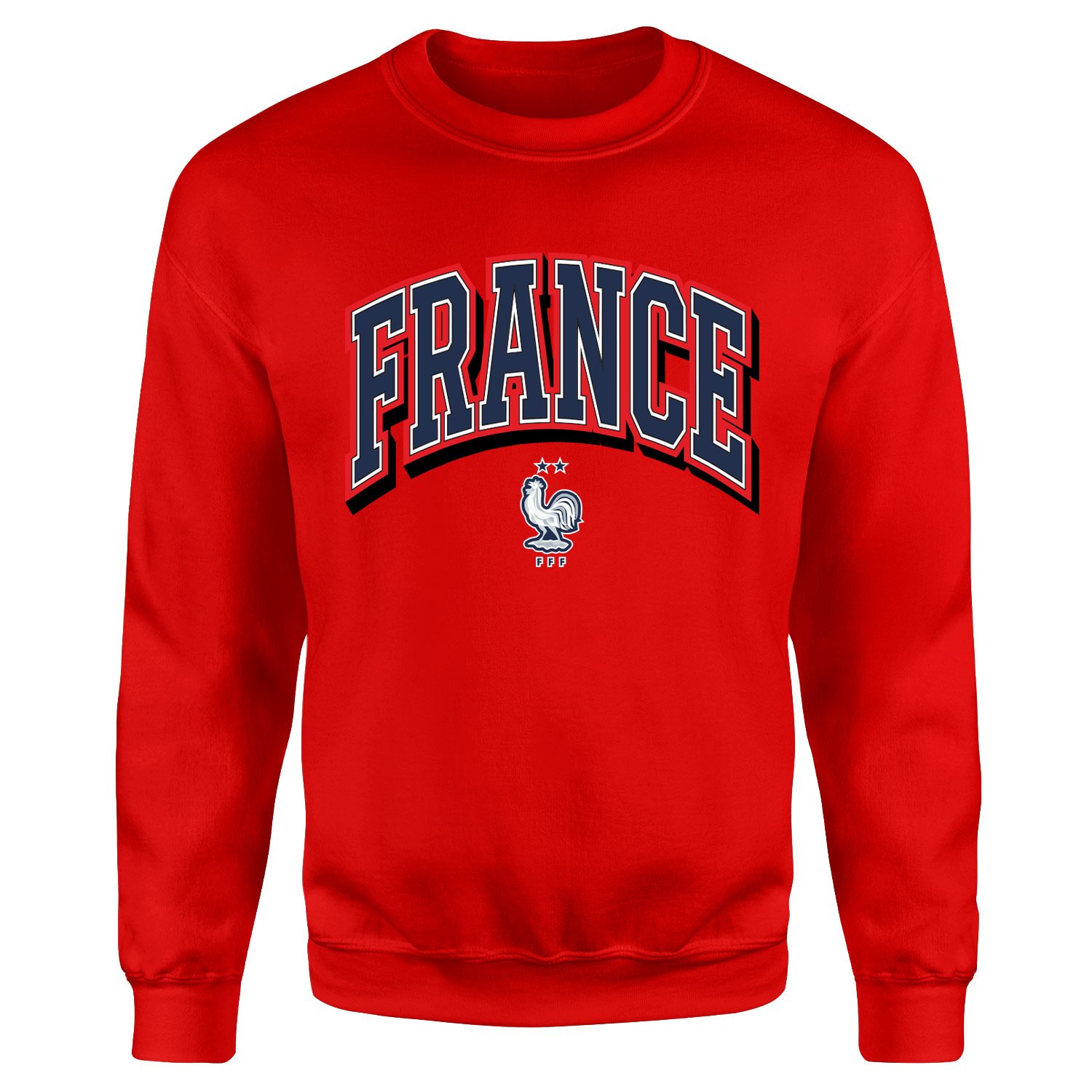 Fransa 2026 Varsity Sweatshirt S - Kırmızı