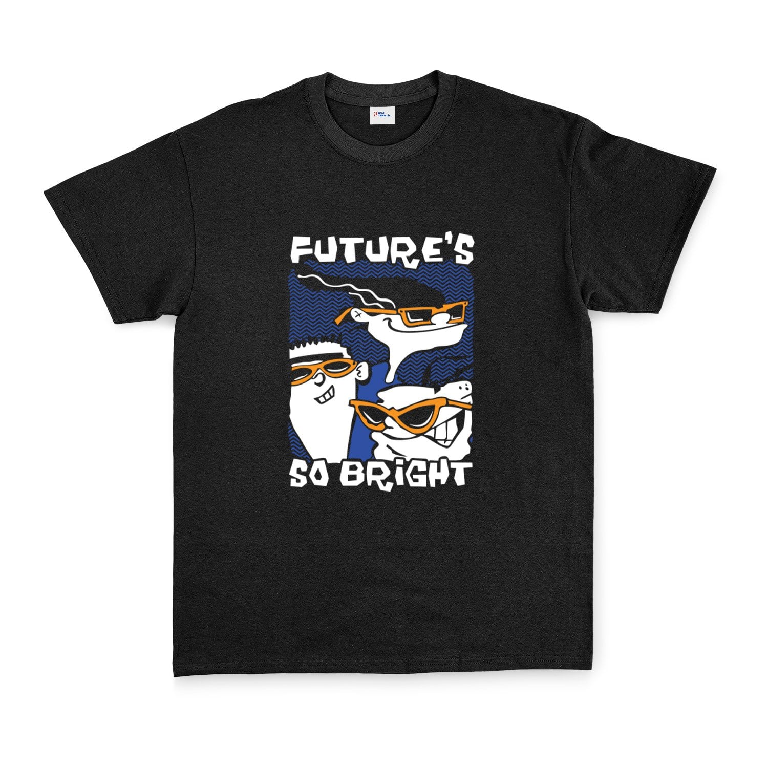 Future’s So Bright | Ed, Edd n Eddy Tişört M - Siyah