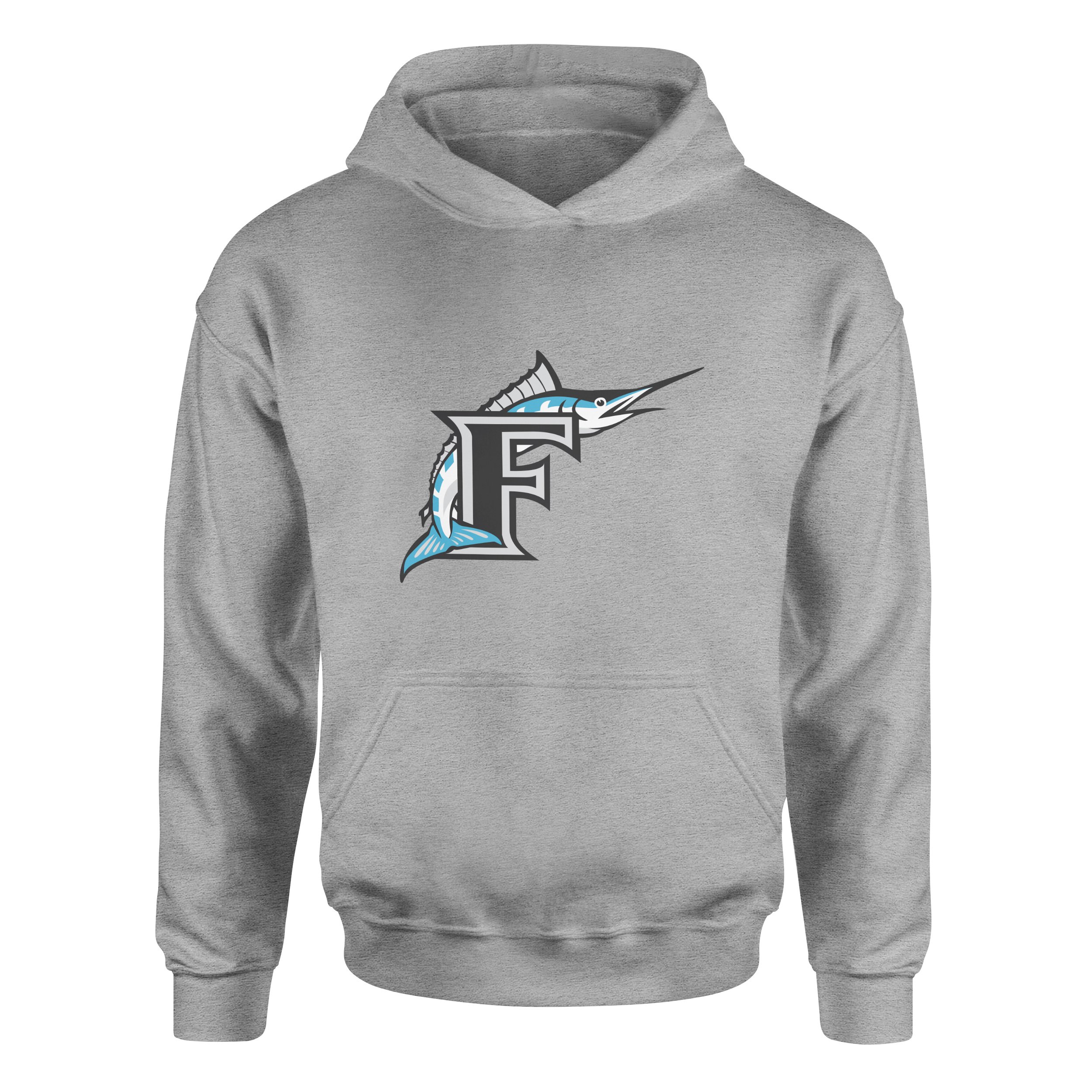 Florida Marlins Vintage Hoodie M - Gri