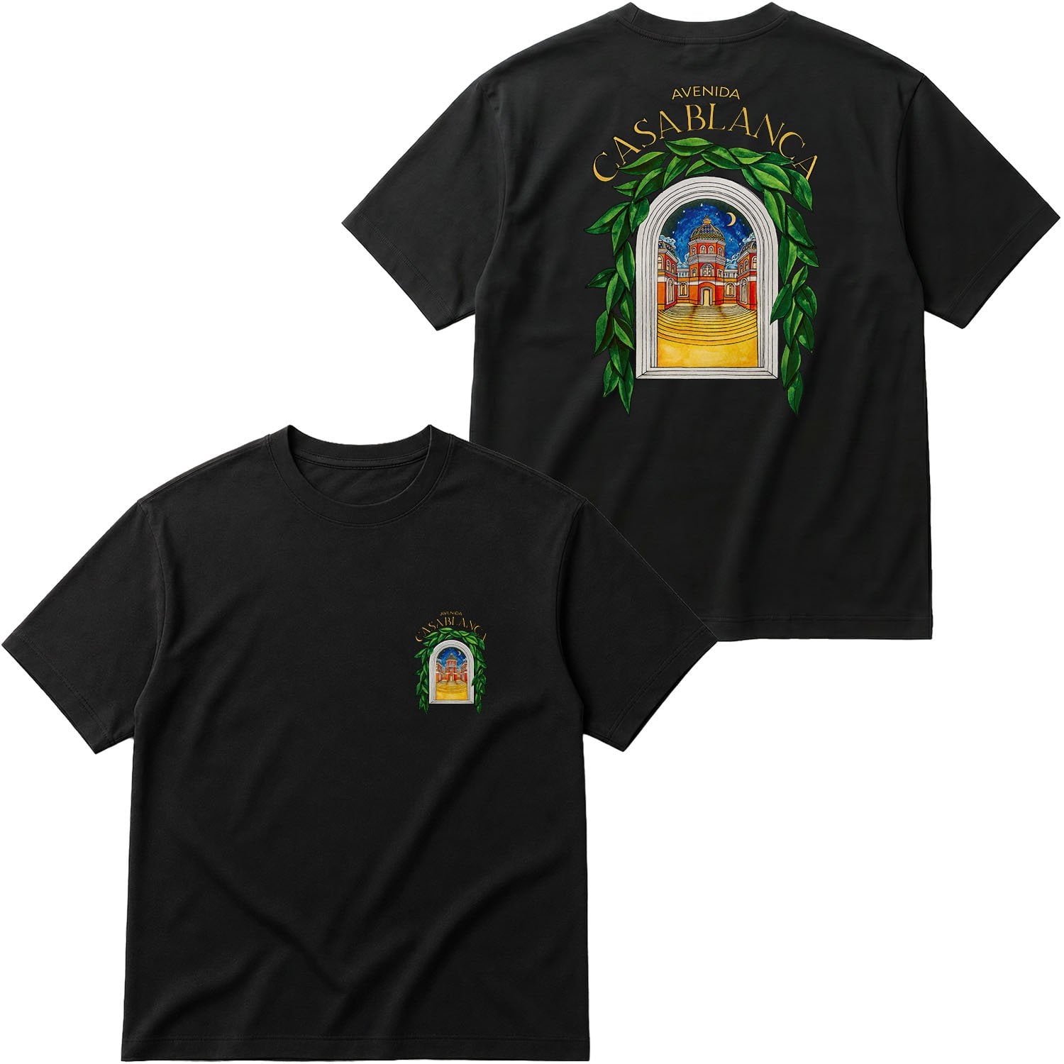 Casablanca VIII Oversize Tişört
