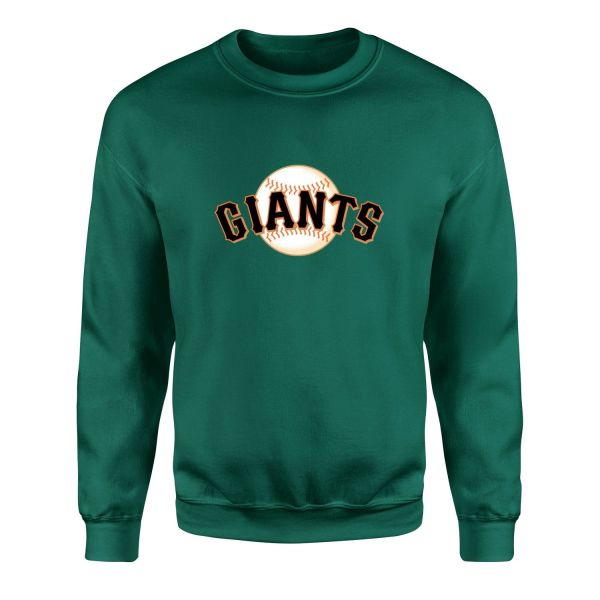 San Francisco Giants Baseball Sweatshirt M - Nefti Yeşili