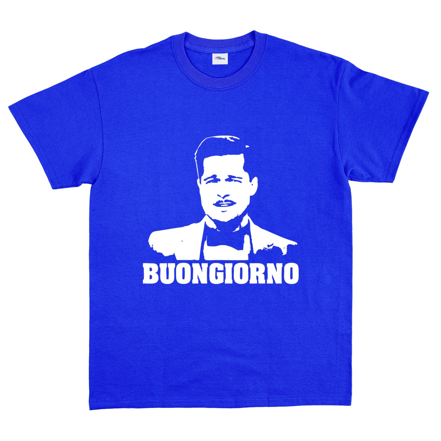 Buongiorno | Inglorious Basterds Tişört XXL - Mavi