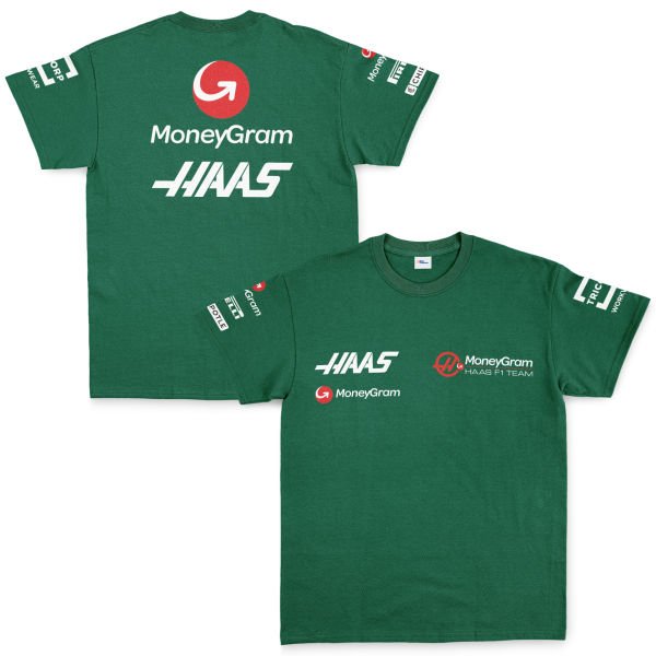 Haas Racing 2024 Teamline White Tişört