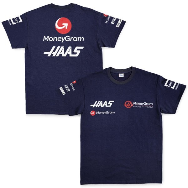 Haas Racing 2024 Teamline White Tişört