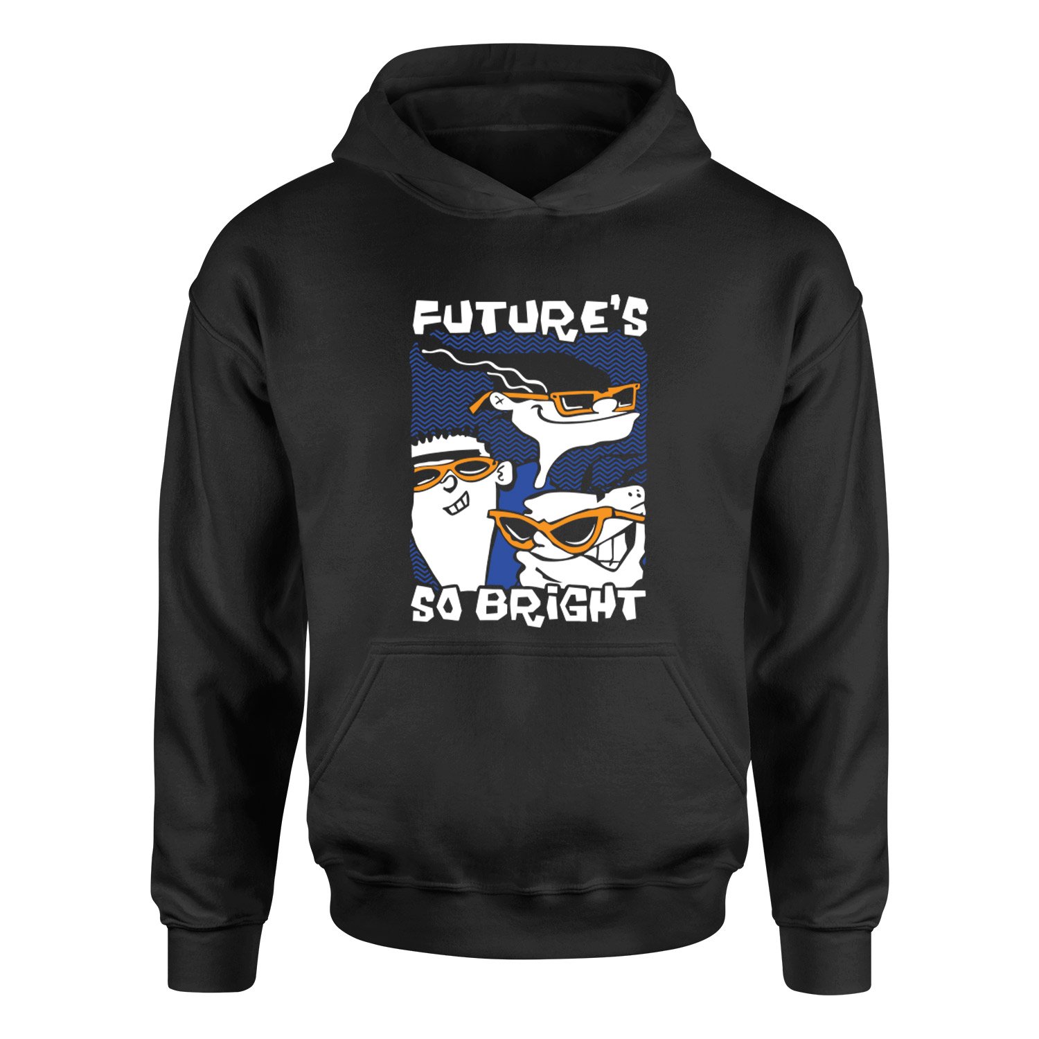 Future’s So Bright | Ed, Edd n Eddy Hoodie L - Siyah