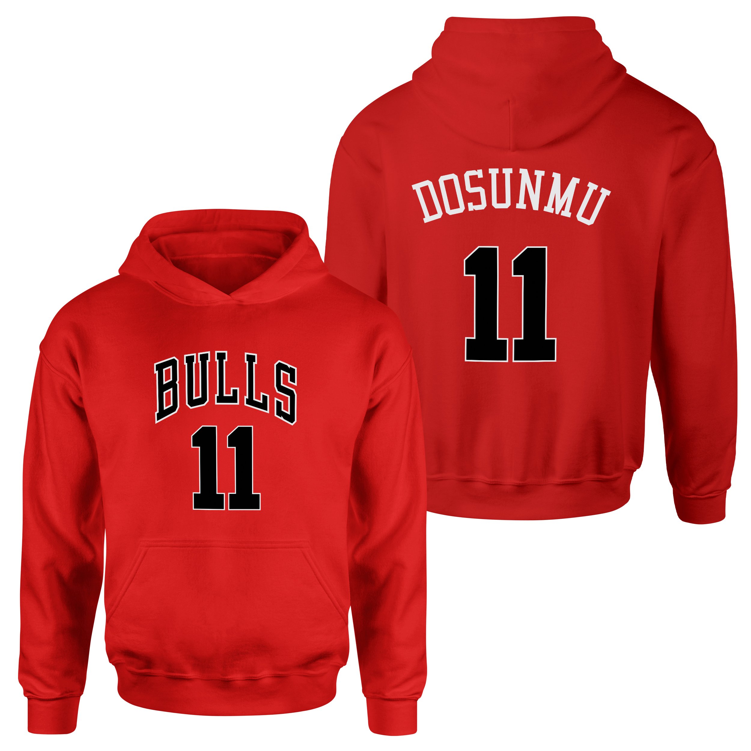 Ayo Dosunmu Forma Hoodie L - Kırmızı