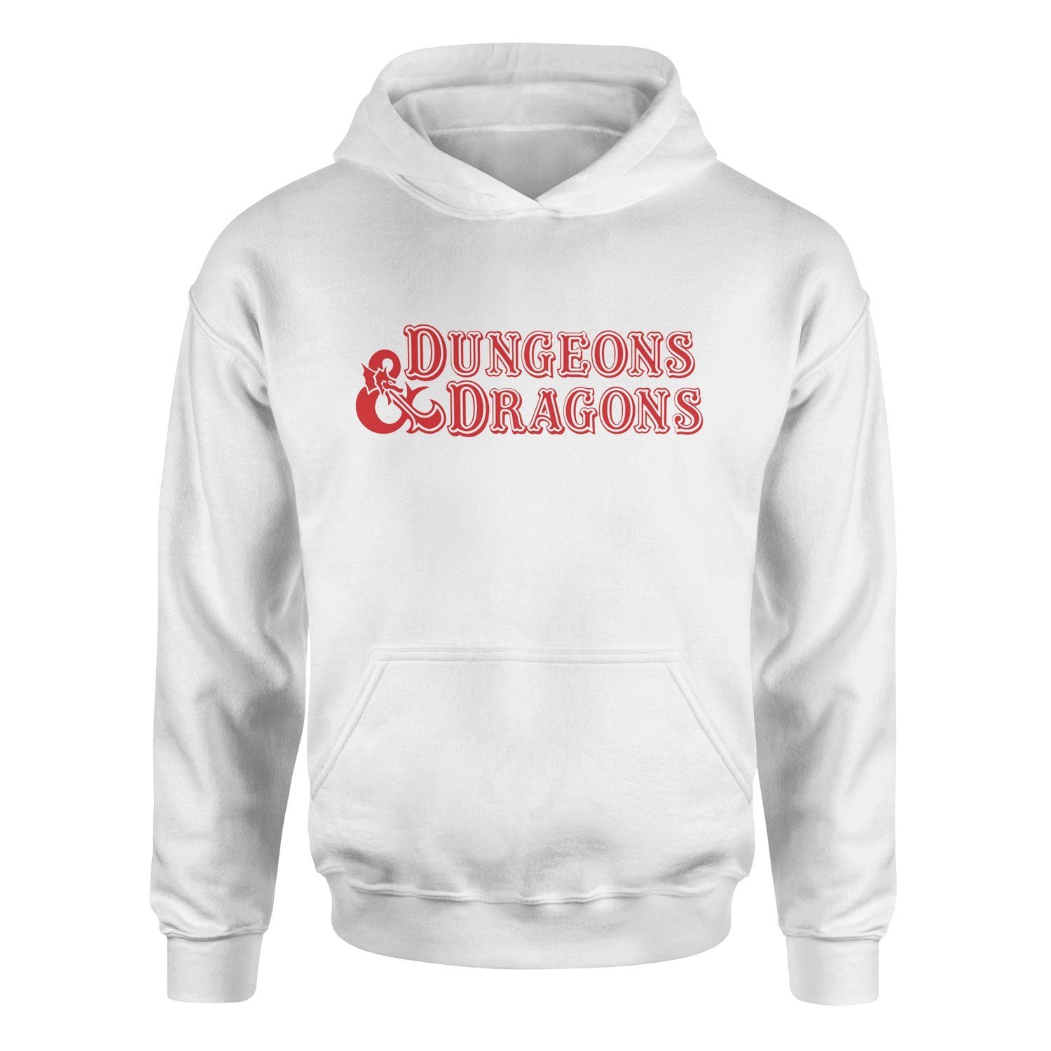 Dungeons & Dragons Hoodie L - Beyaz