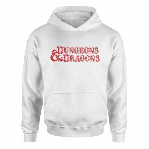 Dungeons & Dragons Hoodie L - Beyaz