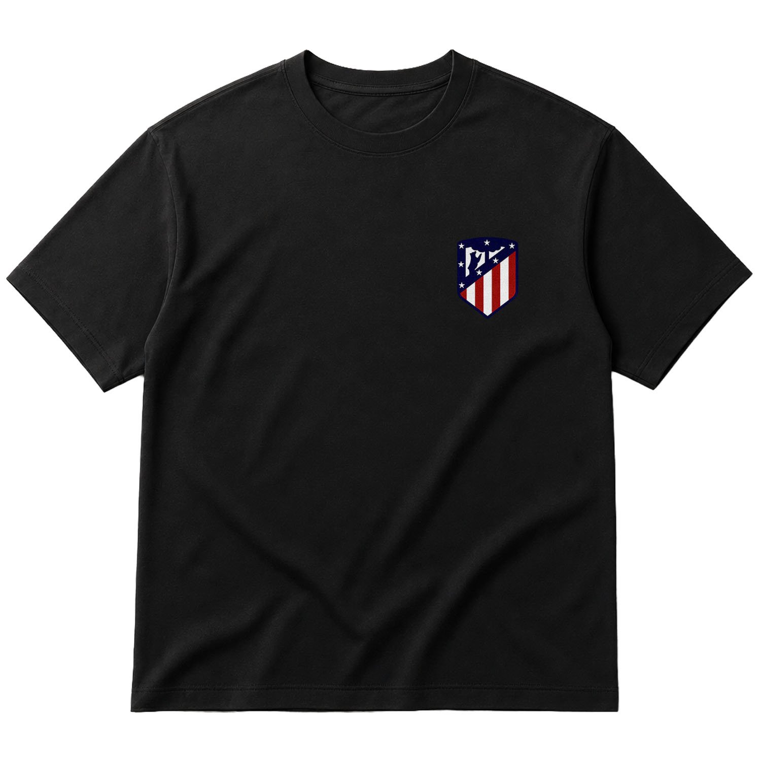 Atlético de Madrid Oversize Tişört S - Siyah