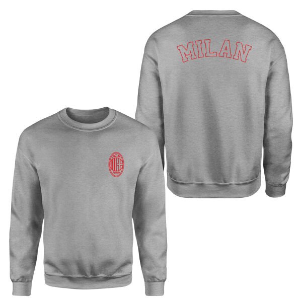 Sempre Milan Sweatshirt S - Gri