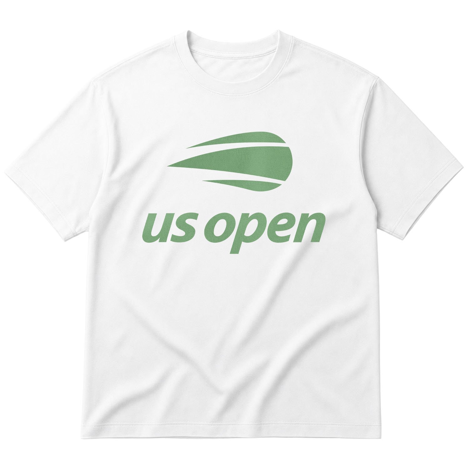 US Open Oversize Tişört S - Beyaz