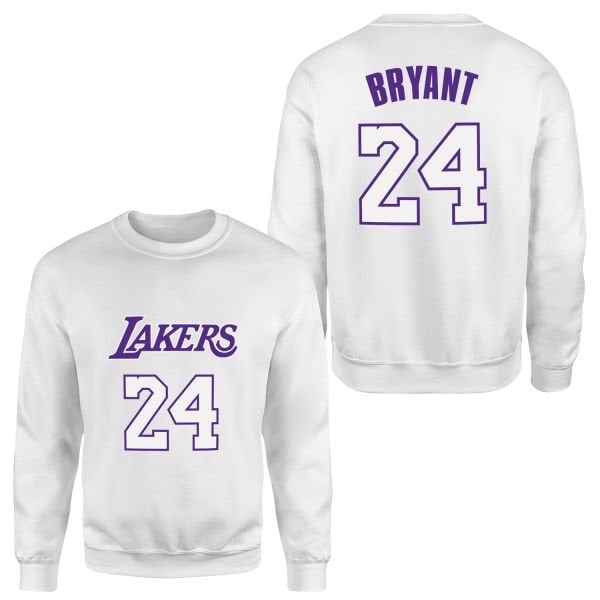 Kobe Bryant 24 Lakers Forma Sweatshirt