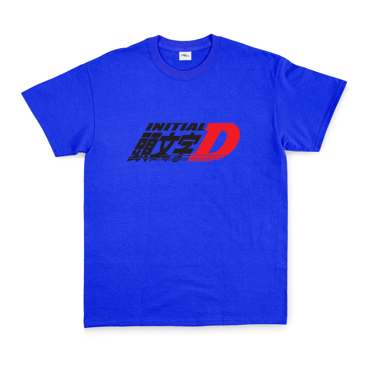 Initial D Tişört XL - Mavi