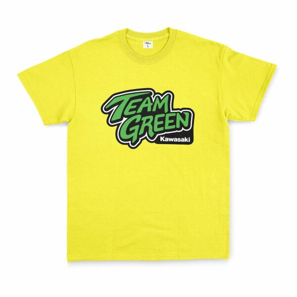 Team Green Kawasaki Racing Tişört M - Sarı