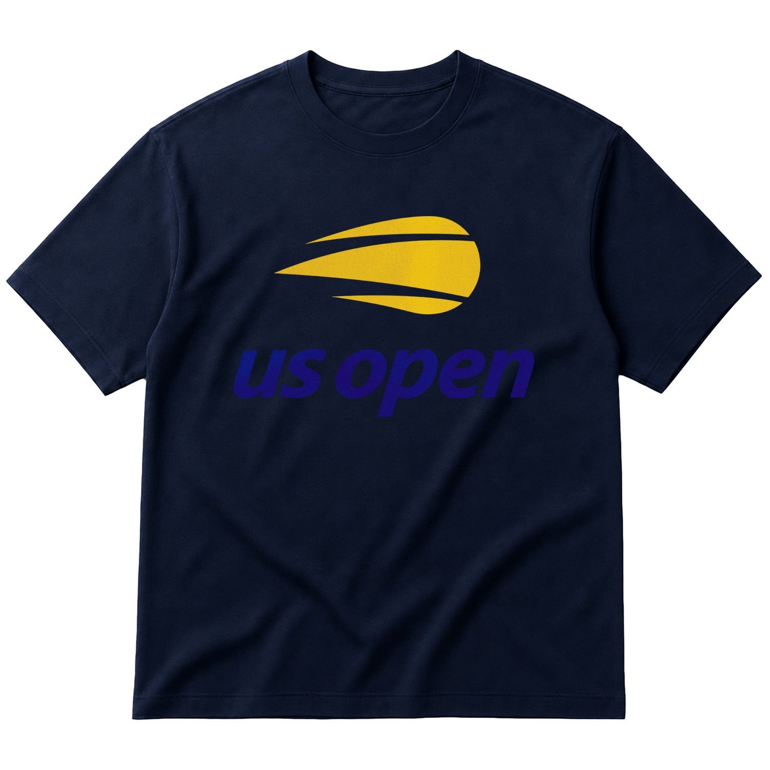 US Open Oversize Tişört L - İndigo Mavisi