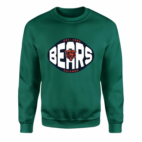 Chicago Bears Defence Sweatshirt L - Nefti Yeşili