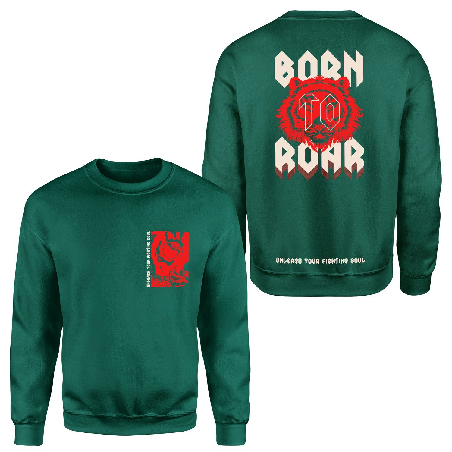 Unleash Your Fighting Soul | Tiger SE Sweatshirt M - Nefti Yeşili