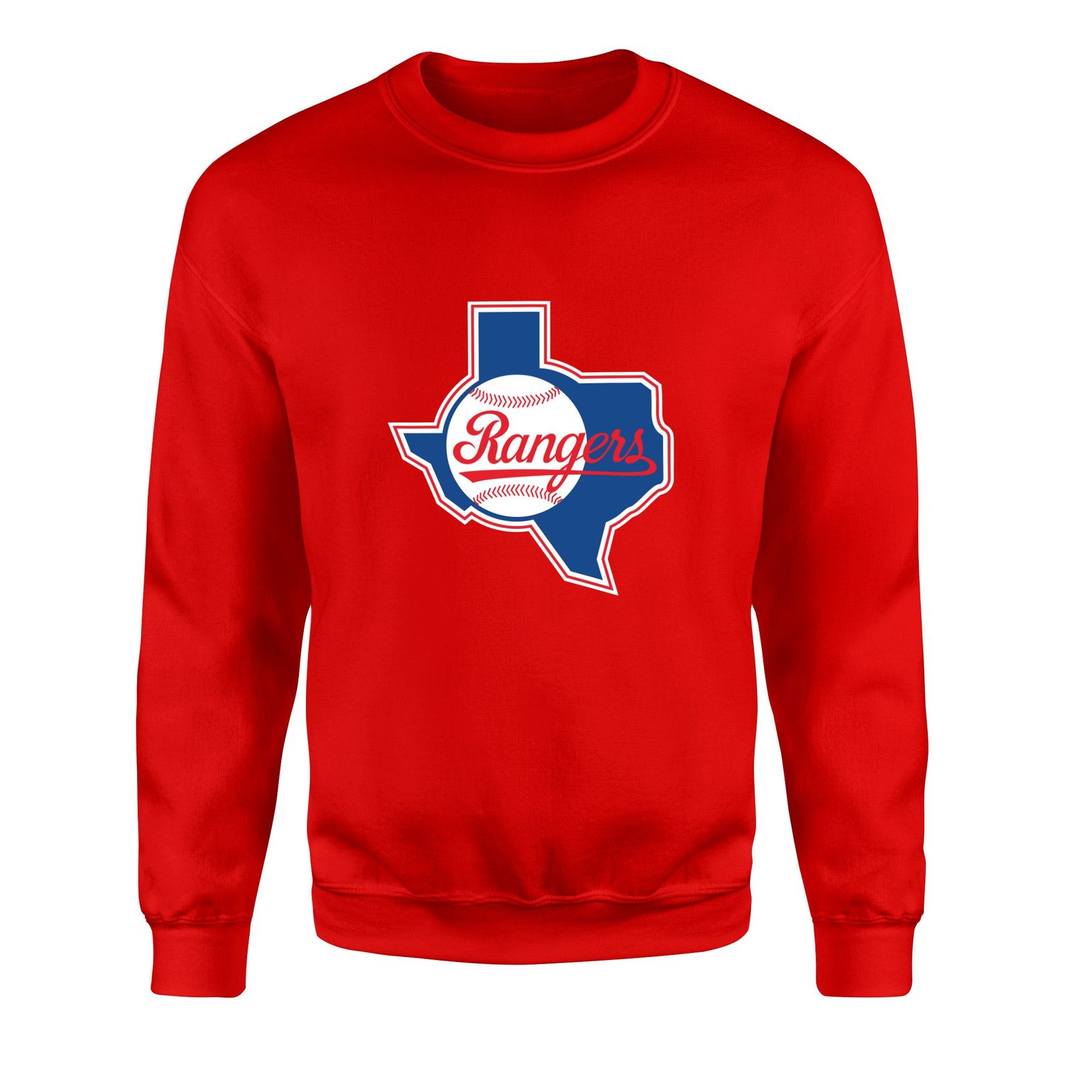 Rangers, TX Sweatshirt M - Kırmızı