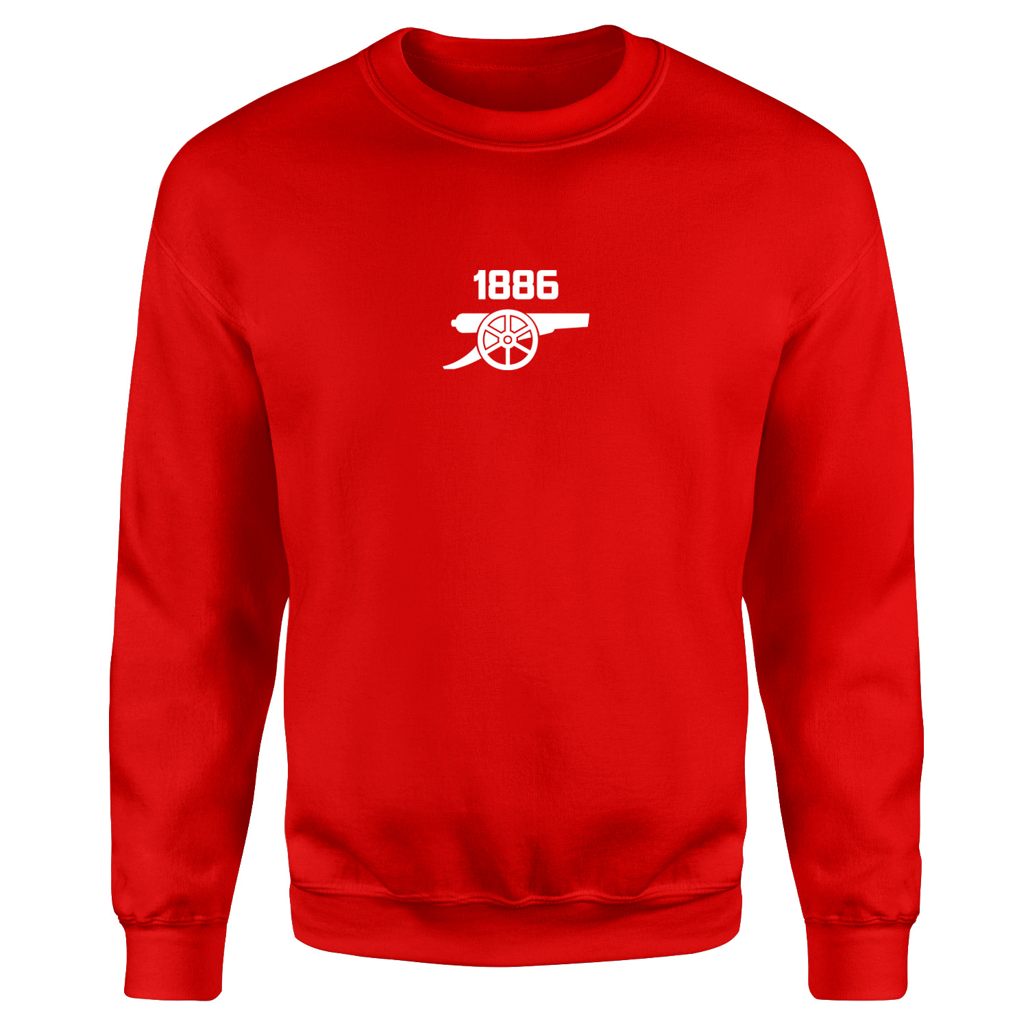 Gunners since 1886 | Arsenal Sweatshirt L - Kırmızı