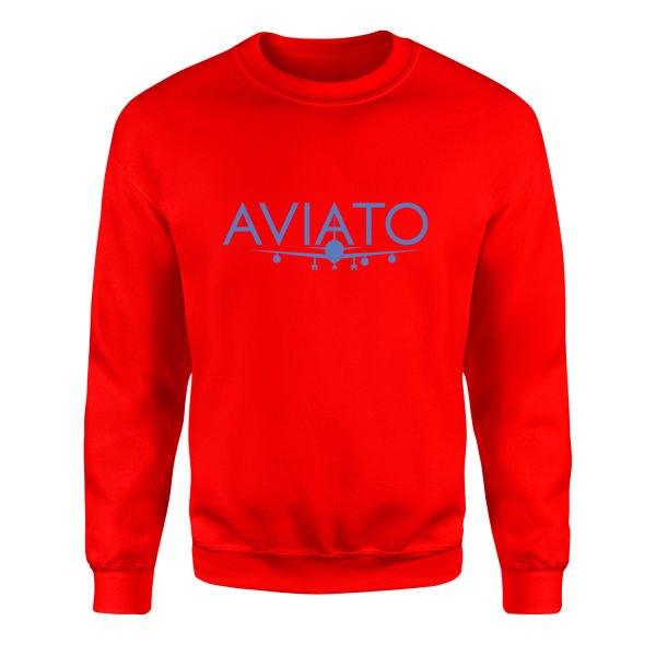 Aviato | Silicon Valley Sweatshirt XL - Kırmızı