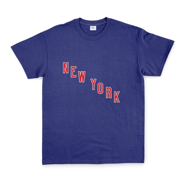 New York Rangers Shield Tişört S - İndigo Mavisi