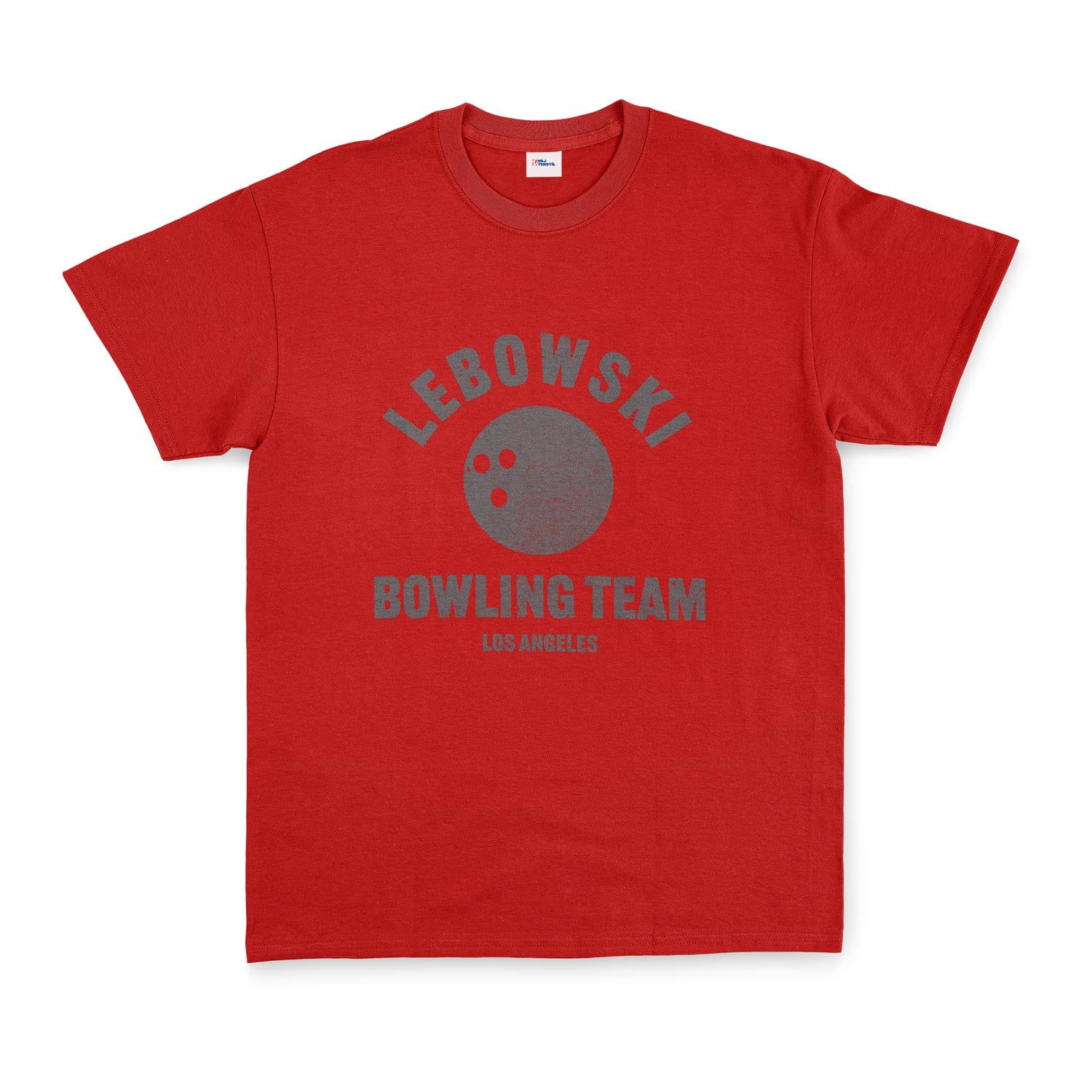Lebowski Bowling Team Tişört L - Kırmızı