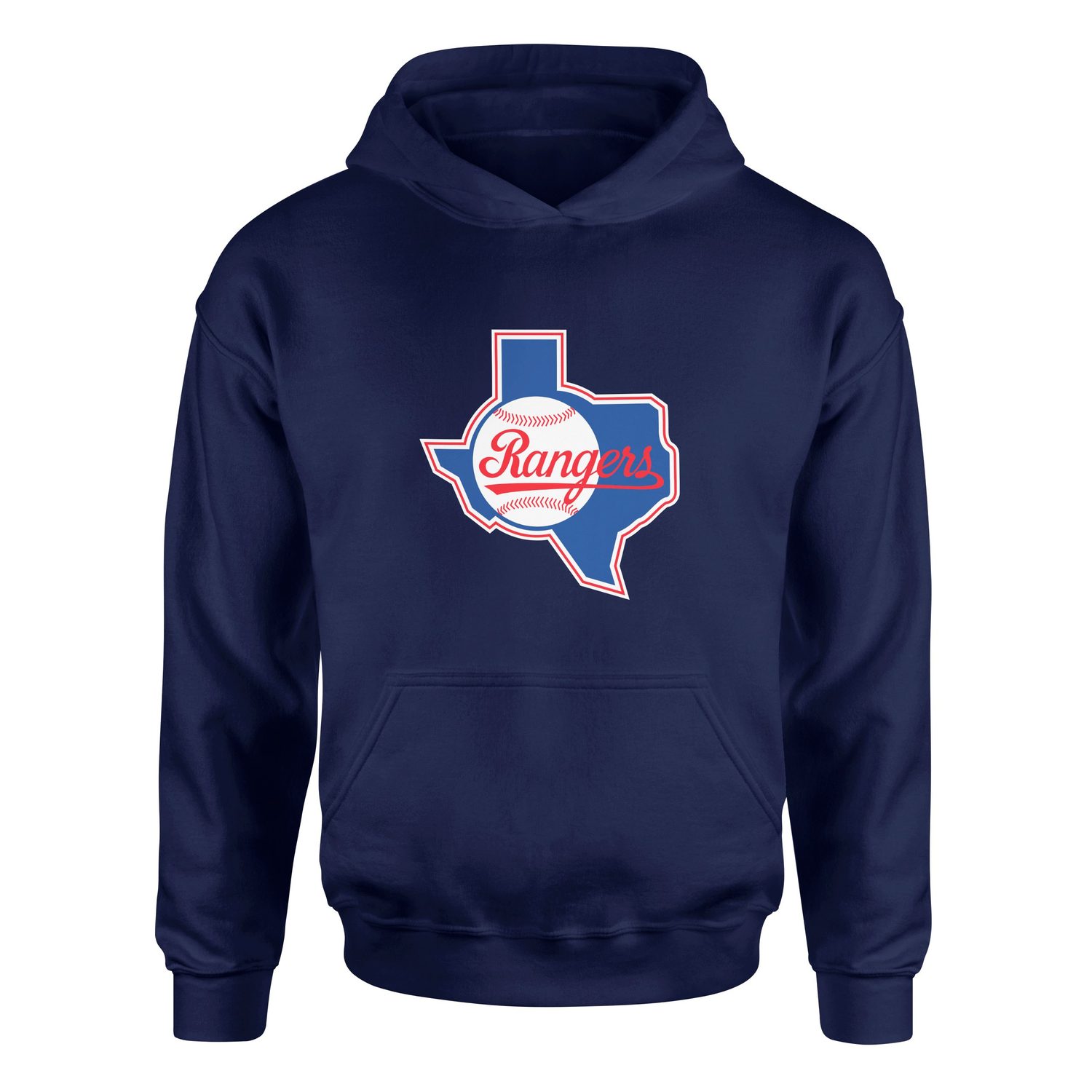 Rangers, TX Hoodie XL - İndigo Mavisi