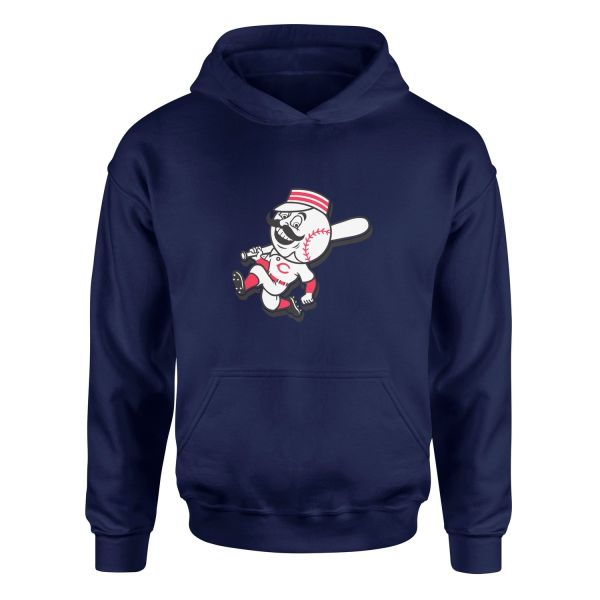 Cincinnati Reds | Mr. Red 60’s Hoodie S - İndigo Mavisi