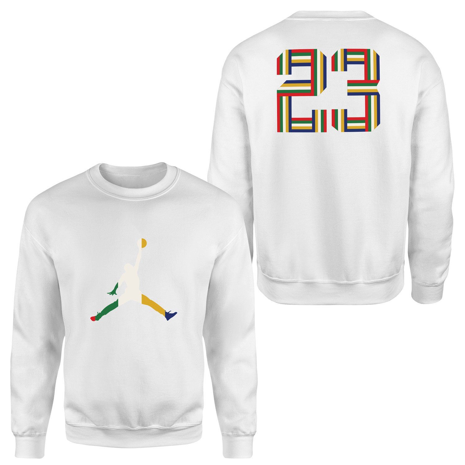 Air Jordan 23 PRISM Sweatshirt XL - Beyaz