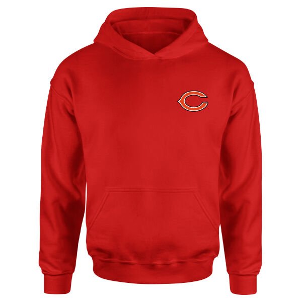 Chicago Bears Hoodie S - Kırmızı