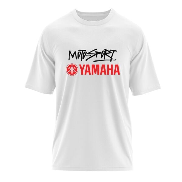 Yamaha Motorsport Oversize Tişört M - Beyaz | OUTLET